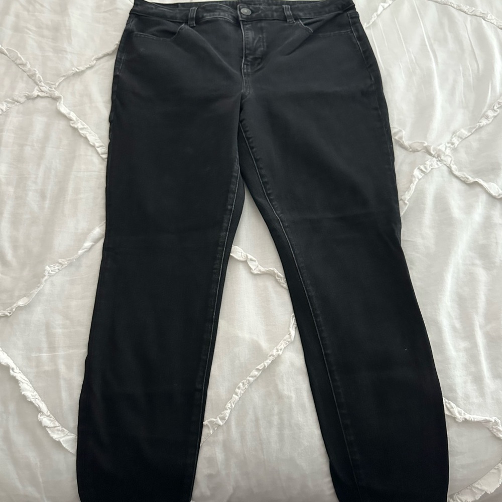 American Eagle Faded Black Jeans